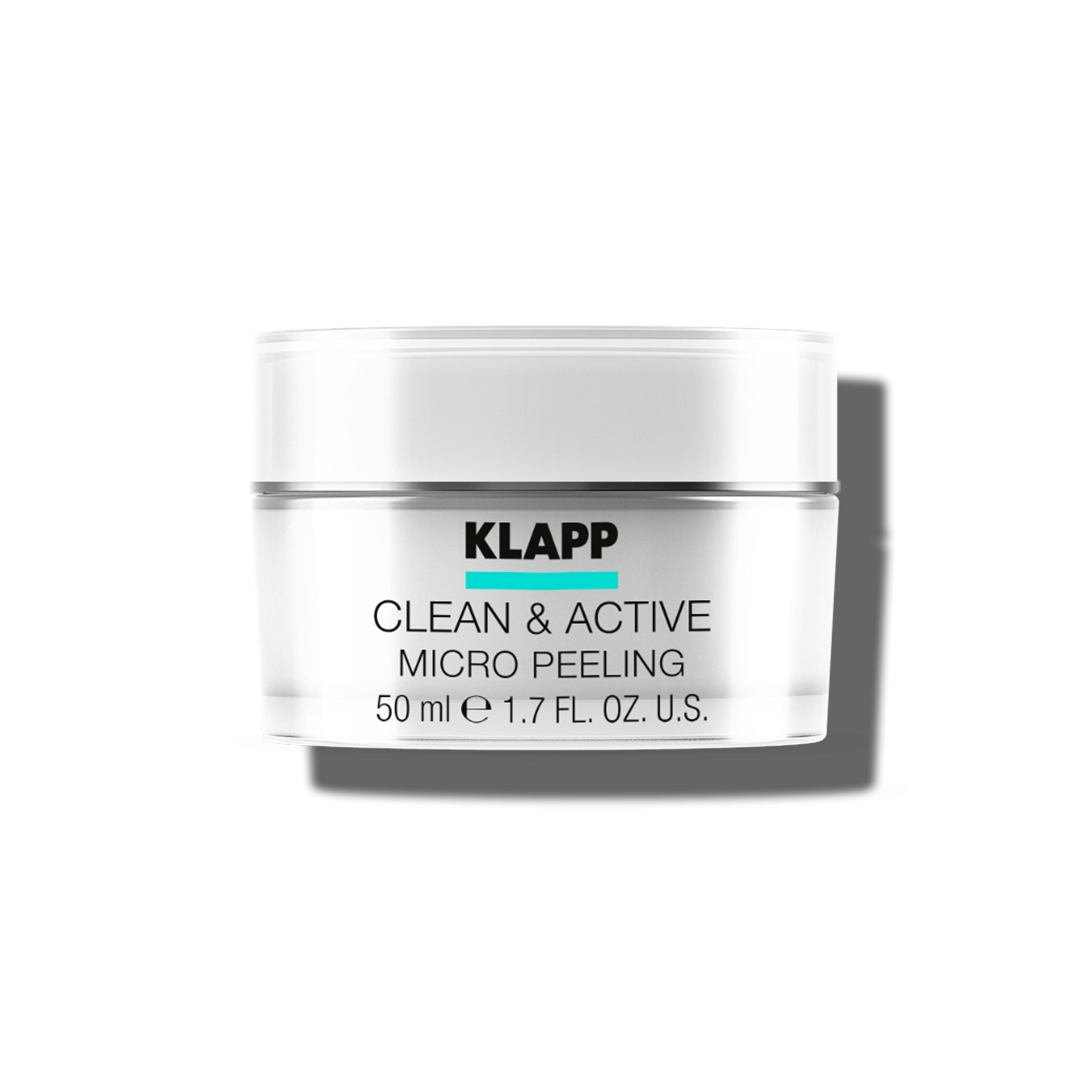 KLAPP Cosmetics - CLEAN & ACTIVE KLAPP Cosmetics -  - Micro Peeling - mit natürlichen Schleifpartikeln - für ein klares