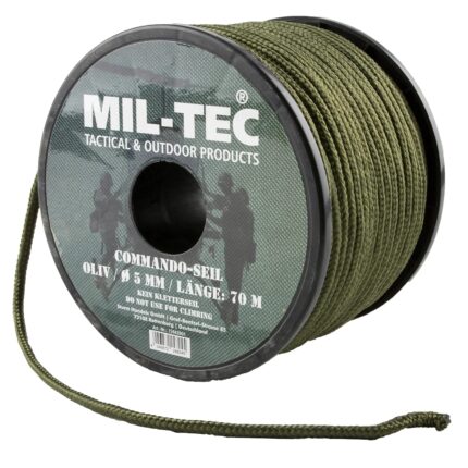 Kommandoseil 5 mm, 70 m – Tactical Taktische Stiefel | Outdoor Militär Tactical Gear