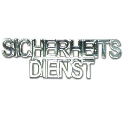 Kragenspiegel SICHERHEITSDIENST – Zubehör | Outdoor Militär Tactical Gear