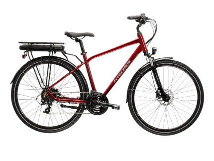KROSS E-Trekkingrad Trans Hybrid EE 28" rot
