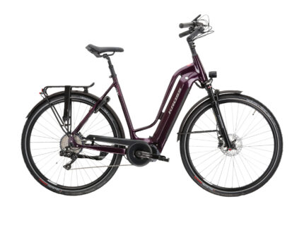 KROSS E-Trekkingrad Trans Hybrid Prestige 630 28" lila