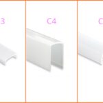 Kunststoffblende zu LED-Aluprofil YL5/ 6 / YO15