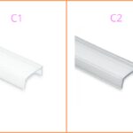 Kunststoffblende zu LED-Aluprofil YL/FP 1/ 2 / 3 / 7 / 8 / 13