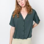 Kurzarm Bluse Modell: Marlu
