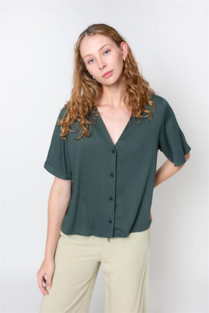 Kurzarm Bluse Modell: Marlu