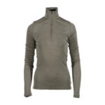 Langarmshirt Merino Everyday Half Zip Frauen – Winterjacken | Outdoor Militär Tactical Gear