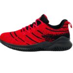 Laufschuhe Running Trekkingschuhe Rot-Schwarz 40