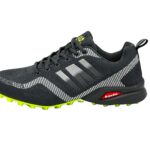 Laufschuhe  Sneaker Turnschuhe Dunkelgrau-Grau-Grün 39