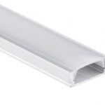 LED Alu-Profil AL-01AB 2m inkl. Blende Aufbauprofil