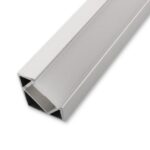 LED Alu-Profil AL-09EC 2m inkl. Blende Eckprofil