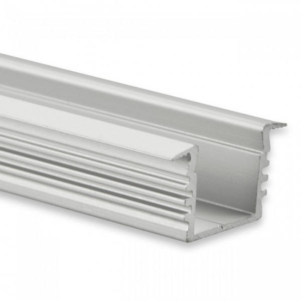 LED Alu-Profil YL3 (satiniert) ohne Blende 2m
