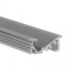 LED Alu-Profil YP1 (satiniert) ohne Blende 2m