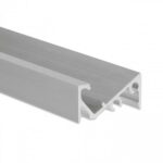 LED Alu-Profil YP2 (satiniert) ohne Blende 2m