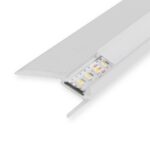 LED Alu-Treppenprofil AL-07TR 2m inkl. Blende Aufbauprofil