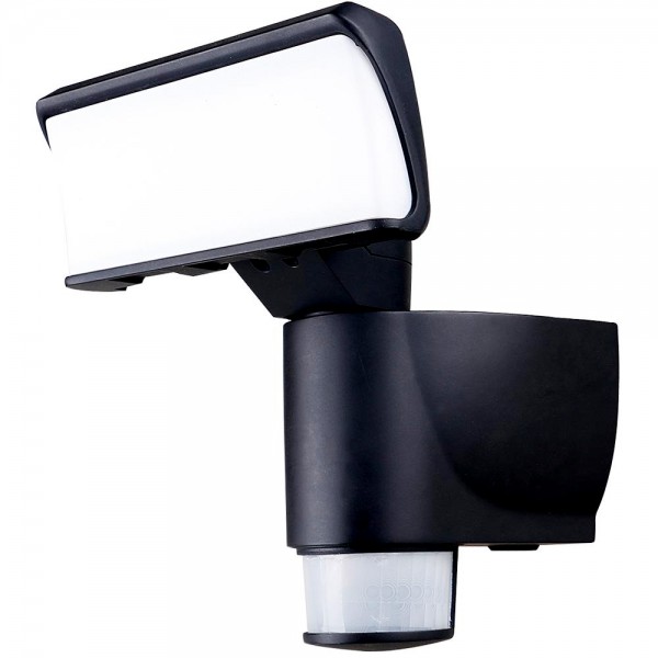 LED Aussenstrahler 18W selbstlernende Bewegung 4000K 1100lm Schwarz LED Aussenstrahler 18W selbstlernende Bewegung 4000K 1100lm Schwarz - Image 1