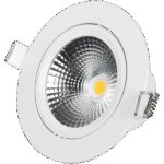 LED Downlight 7W Weiss 350lm 2000-2700K Triac Dimmer CRI >95 dim-to-warm