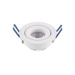 LED Downlight ARGENT FLAT 7W 36° 3000K 440lm weiß dimmbar
