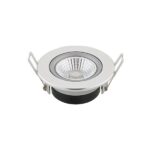LED Downlight HALED 6W 2100K - 2700K 400lm Alu gebürstet dimmbar