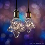 LED Effekt Leuchtmittel Lichterkette Stern E27 1,5W 2700K