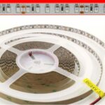 LED Flex Stripe 5m 3528 SMD 120LEDs/m 24V Rot IP65
