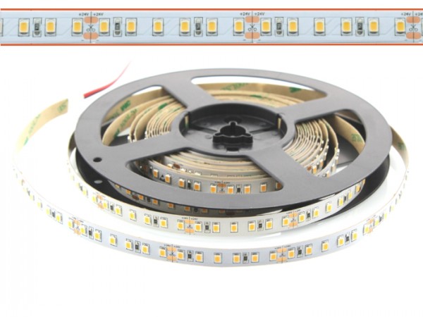 LED Flex Stripe 5m FULL Spectrum CRI>96 2835 SMD 120LEDs/m 24V 6440K 1770lm/m
