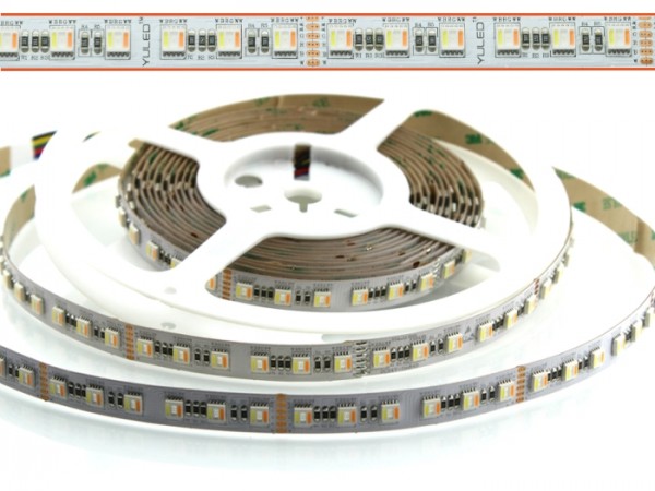 LED Flex Stripe 5m RGB+CCT XC5 84x 5-in-1 LEDs/m RGB+2700-6500K IP22 24V DC