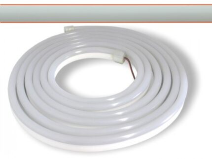 LED Flex Stripe NEON-TUBE 5m RGB opalweißer Schlauch ohne Pixel 24V DC 60LED/...