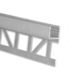 LED Fliesen-Profil YP3 (satiniert) ohne Blende 2m