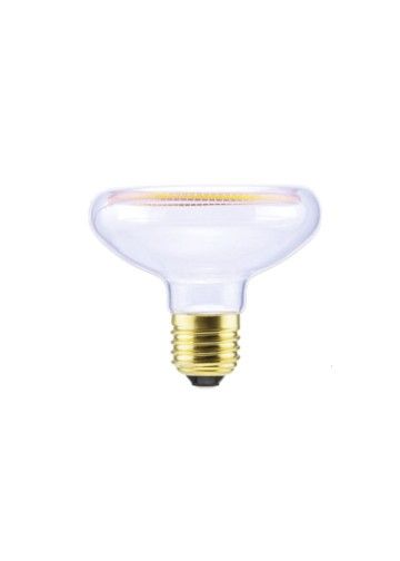 LED Floating REFLEKTOR R80 klar E27 6W 300lm 1900K