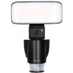 LED Full-HD-WLAN-Flutlichtkamera Schwarz