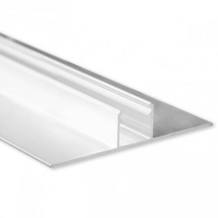 LED Gipsplatten-Profil TBP3 (satiniert) ohne Blende 2m