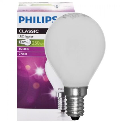 LED Leuchtmittel Kugel matt, 4,3W, 470lm, 15.000h