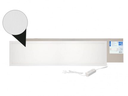 LED Panel 1200x300mm UGR19 3000K 30W 3450lm weißer Rahmen inkl. Netzteil