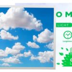 LED Panel 620x620 3D Motiv Himmel 1600lm 40W 30.000Std. inkl. Netzteil