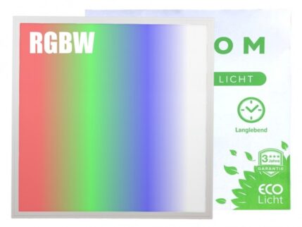 LED Panel 620x620 RGBW 24VDC ~3300lm 40W 50.000Std.
