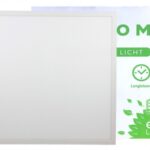 LED Panel 620x620x9mm, UGR19, 4000K, 40W, 3600lm, CRI Ra>90, inkl Netzteil