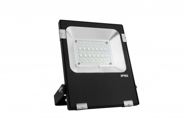 LED RGB-CCT Fluter 20W Funk 230V 1800lm IP65 LED RGB-CCT Fluter 20W Funk 230V 1800lm IP65 - Image 1