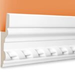 LED Stuckprofil Typ: 5 - 105x35mm PU 2m Länge lichtundurchlässig überstreichbar