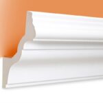 LED Stuckprofil Typ: 6 - 130x100mm PU 2m Länge lichtundurchlässig überstreichbar