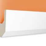 LED Stuckprofil Typ: 7 - 80x33mm PU 2m Länge lichtundurchlässig überstreichbar