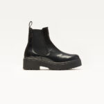 Leder-Stiefelette Modell: Flora