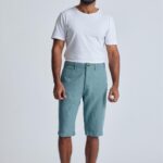 Leinen Chino Shorts Modell: Bird