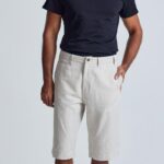 Leinen Chino Shorts Modell: Bird