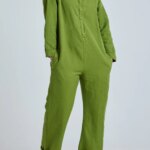 Leinen Jumpsuit Modell: Clara