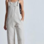 Leinen-Latzhose Modell: Mary-Lou