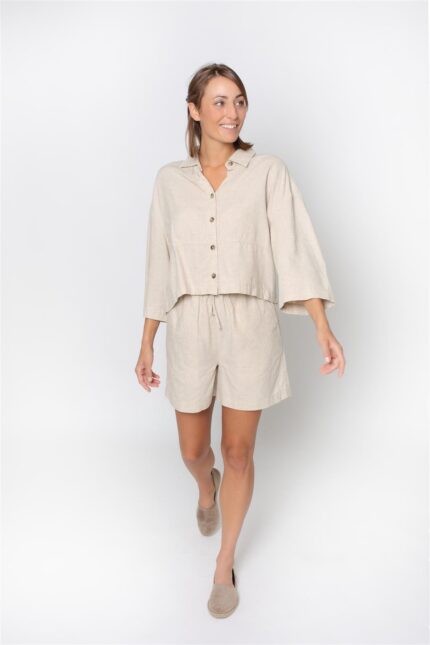 Leinen Short Modell: Lina