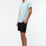 Leinen Shorts Modell: Laurin