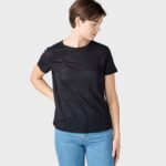 Leinen T-Shirt Modell: Rikke