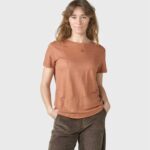 Leinen T-Shirt Modell: Rikke