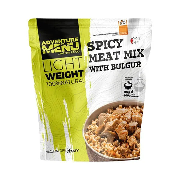 Lightweight Pikanter Fleischmix mit Bulgur – Einsatz & Daypacks | Outdoor Militär Tactical Gear